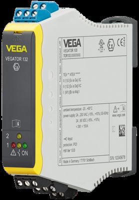 TOR132.AXXXKXX VEGATOR 132 Dwukanałowy Kontroler do Wykrywania Poziomu dla Sond Konduktometrycznych